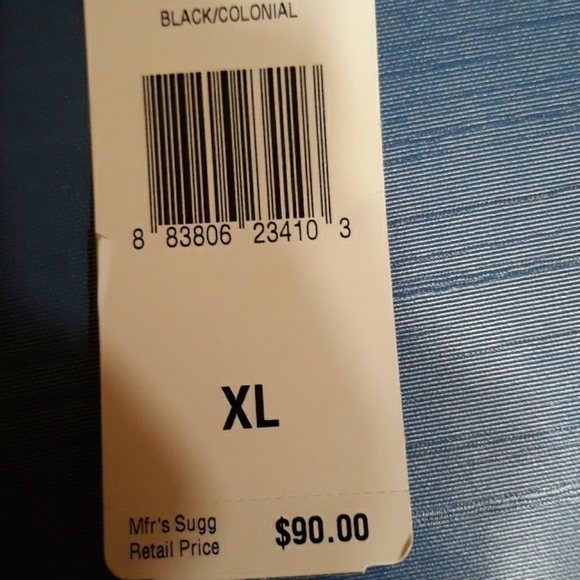 Chaps Black and White Wrap-Style Dress - Picture 5 of 5